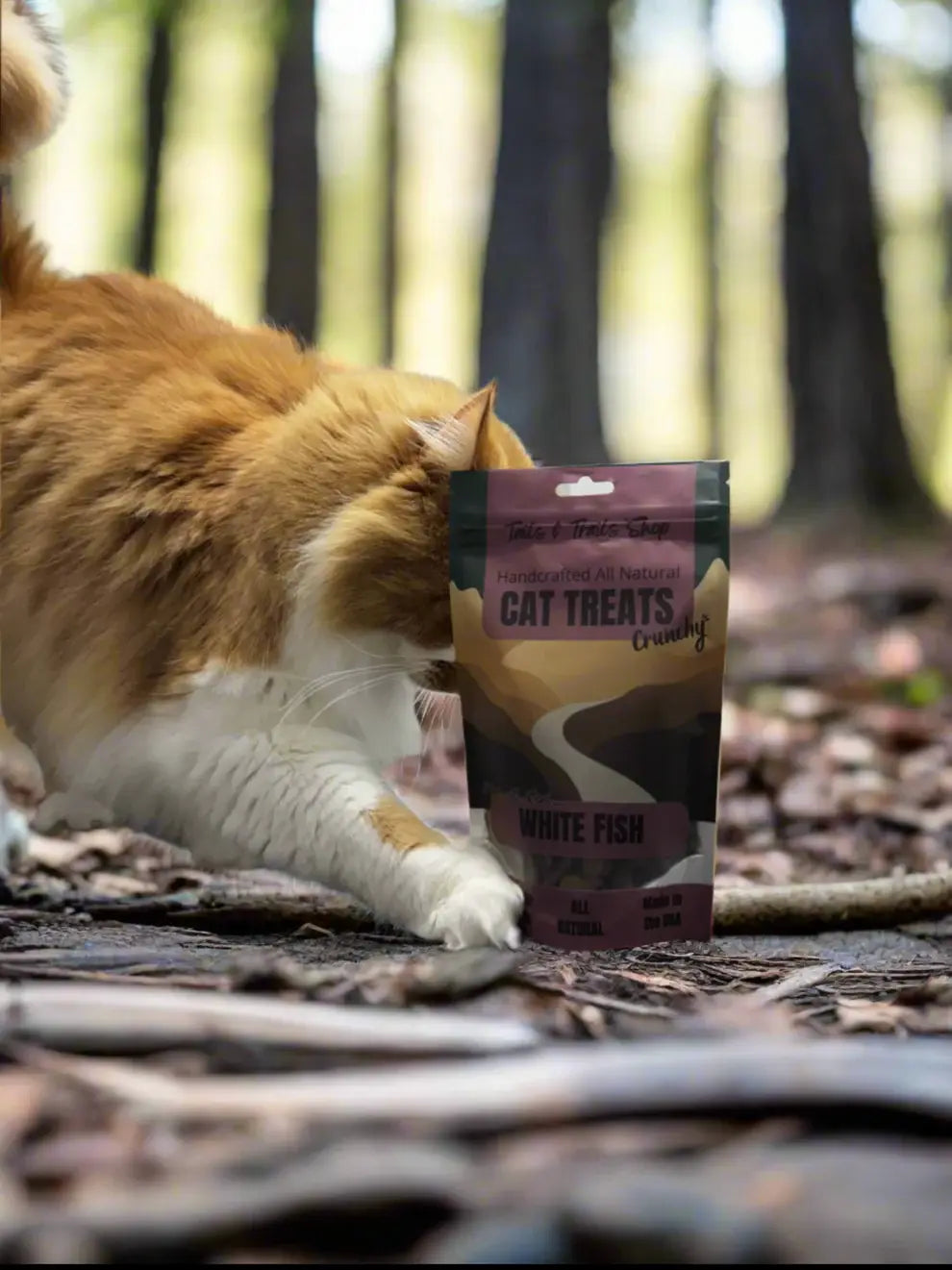 Purr-fect White Fish Cat Treats