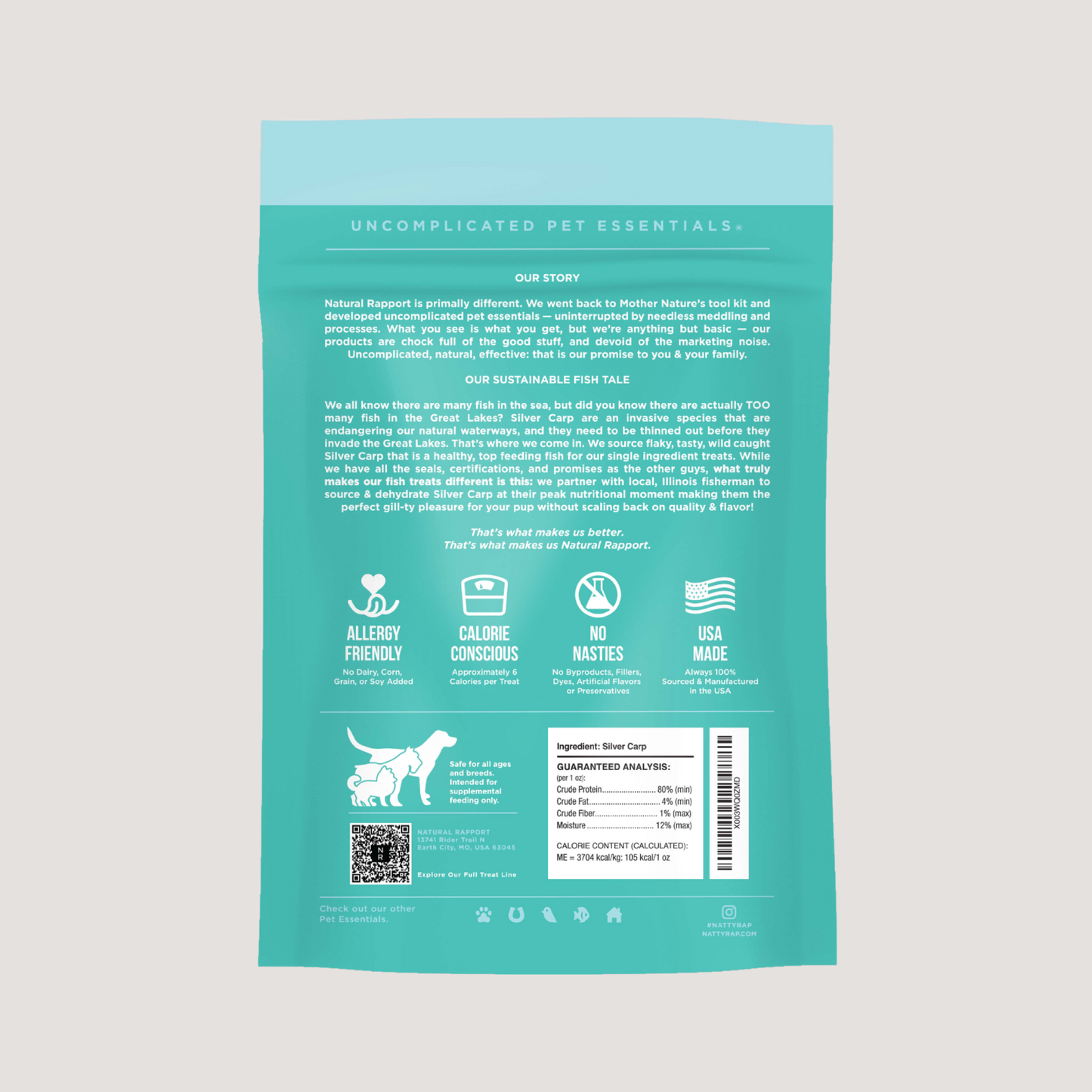 Silver Carp Chips