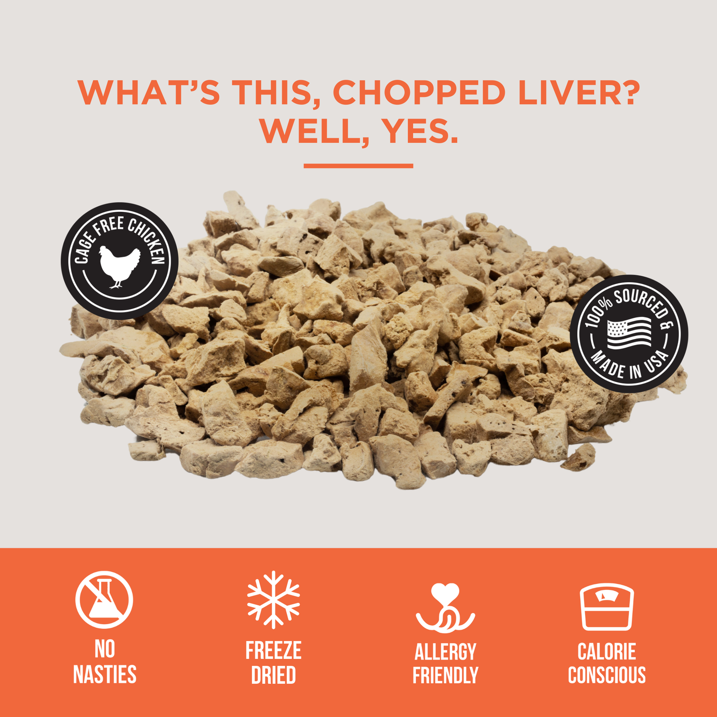 Freeze Dried Chicken Liver