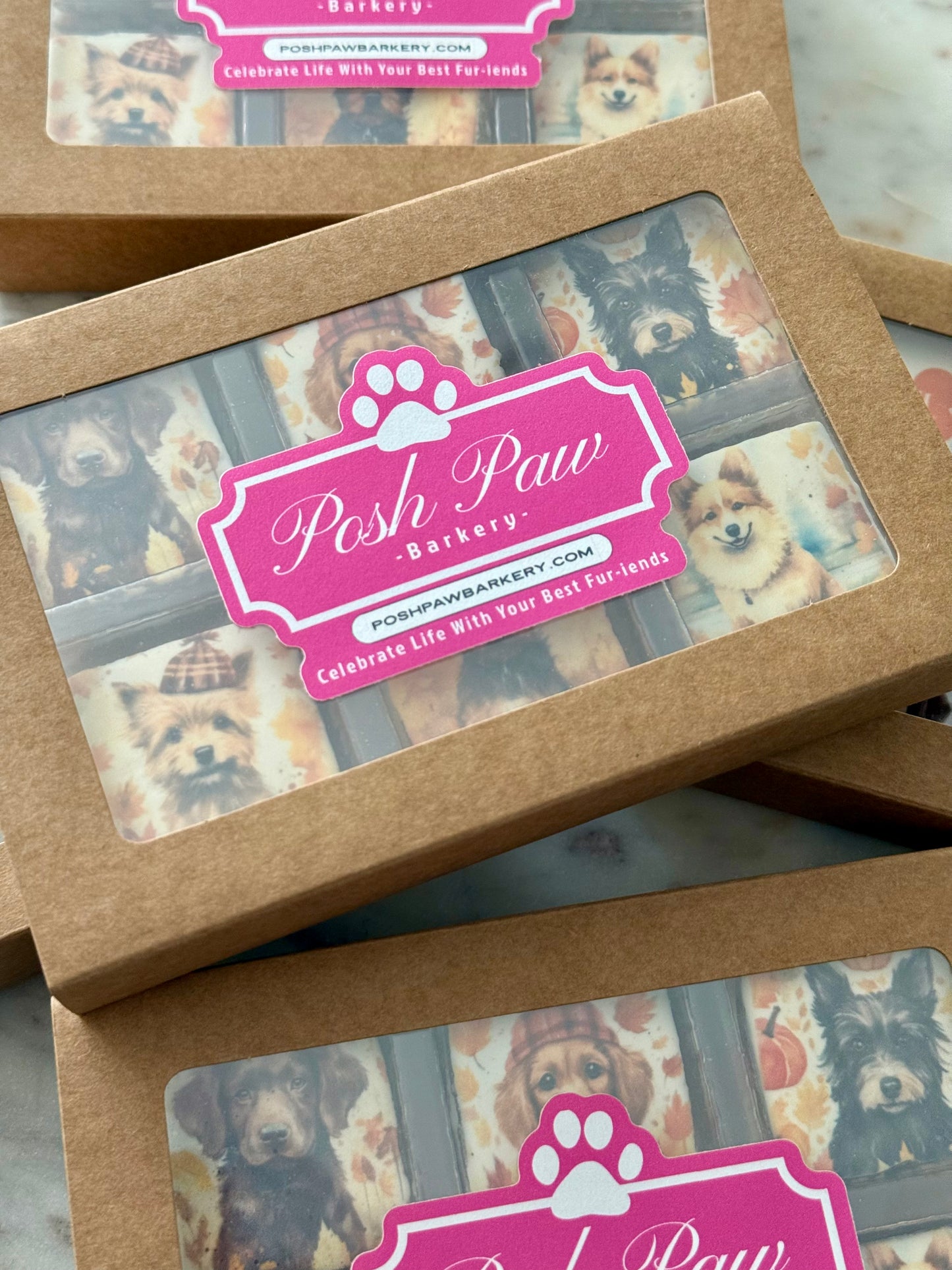 Autumn Dogs Treat Box