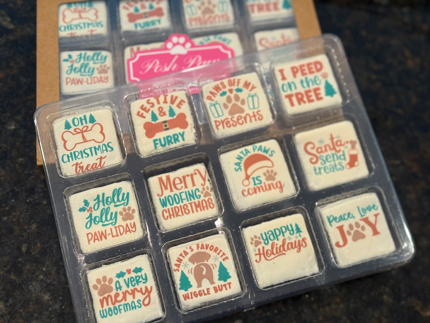 Christmas Advent Snackle Box