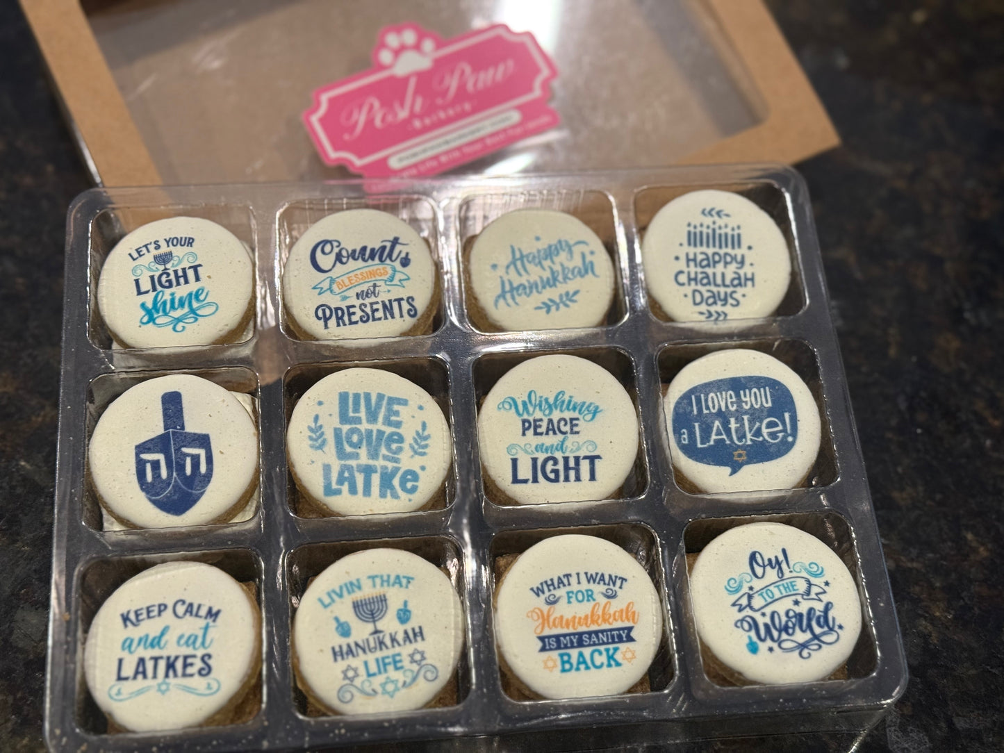 Happy Hanukkah Snackle Box