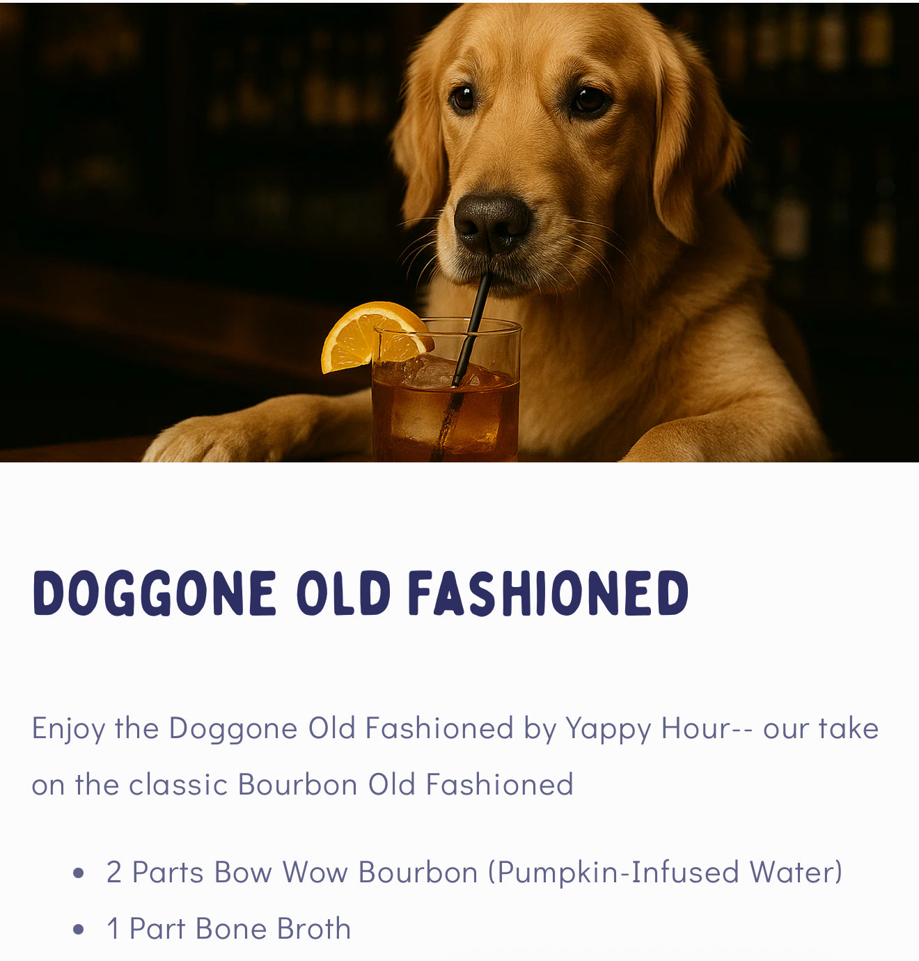 Bow Wow Bourbon