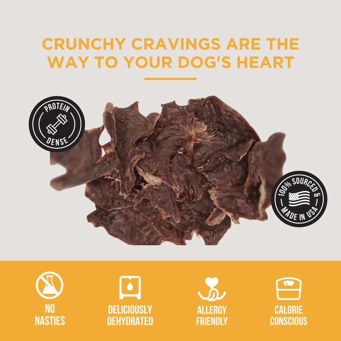 Dehydrated Beef Heart Jerky