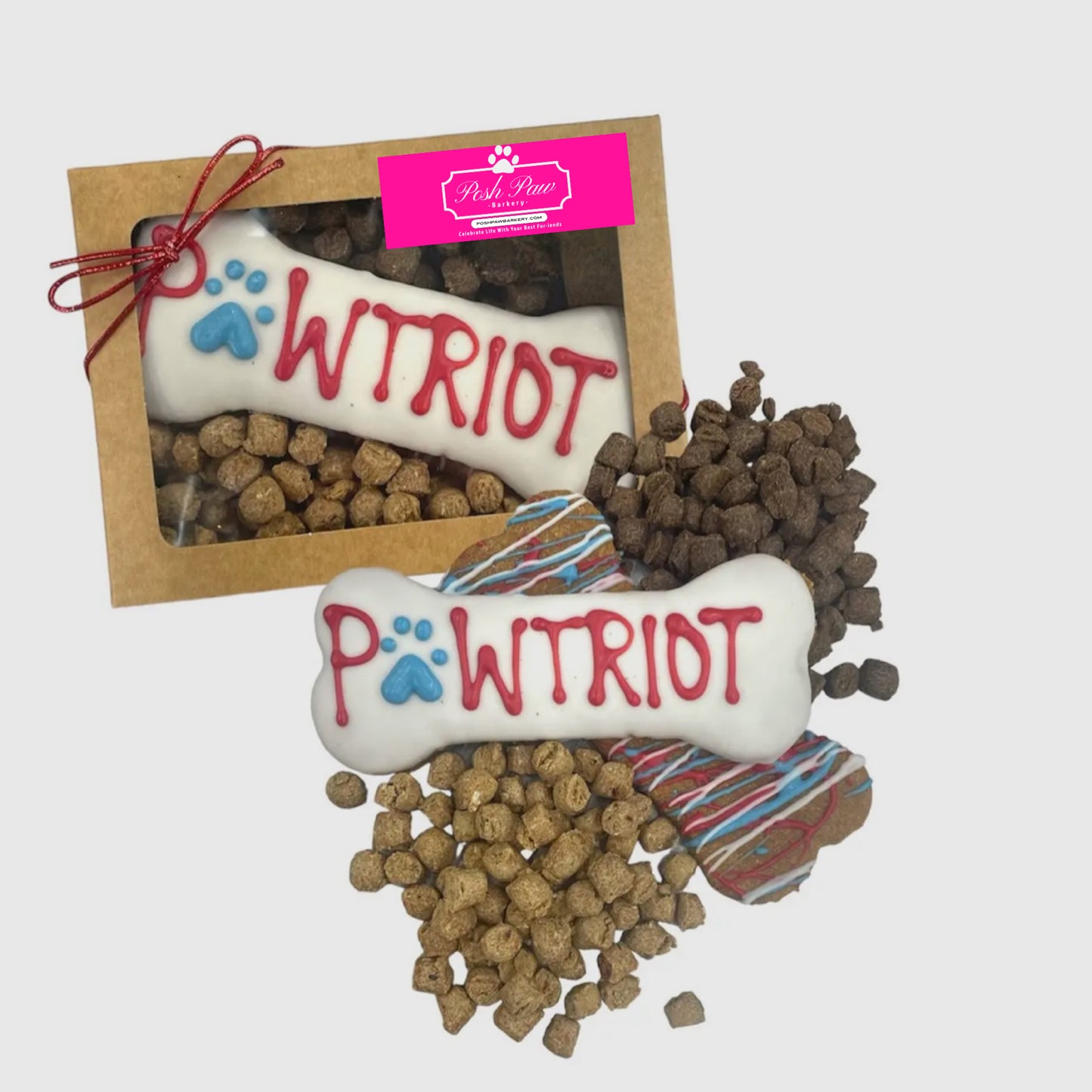 Pawtriot Gift Box Dog Treats