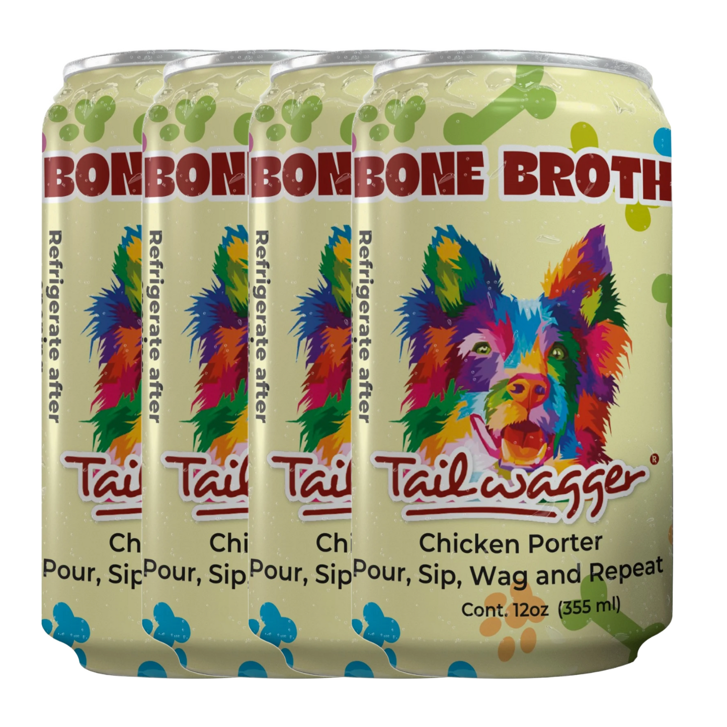 Tailwagger Hearty Chicken Bone Broth
