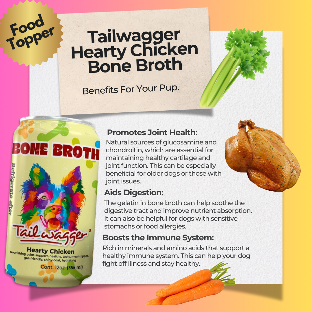 Tailwagger Hearty Chicken Bone Broth