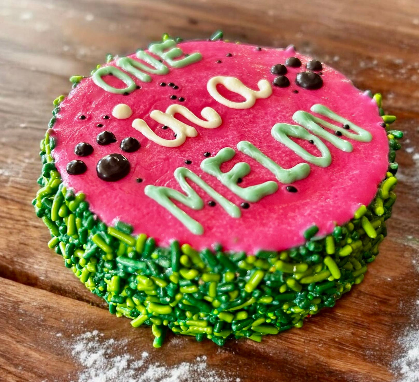 One in a MELON Cake