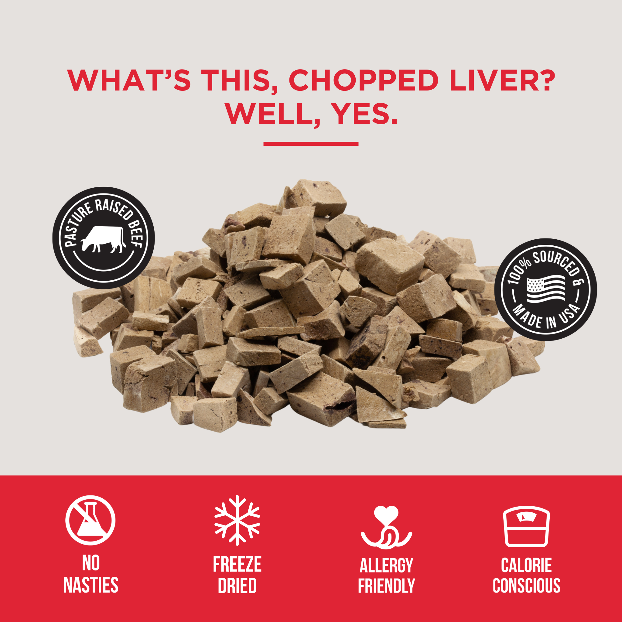 Freeze Dried Beef Liver