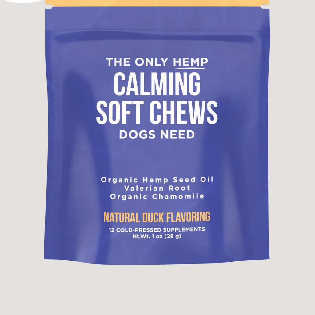 Hemp Calming Soft Chews for Dogs 12 ct