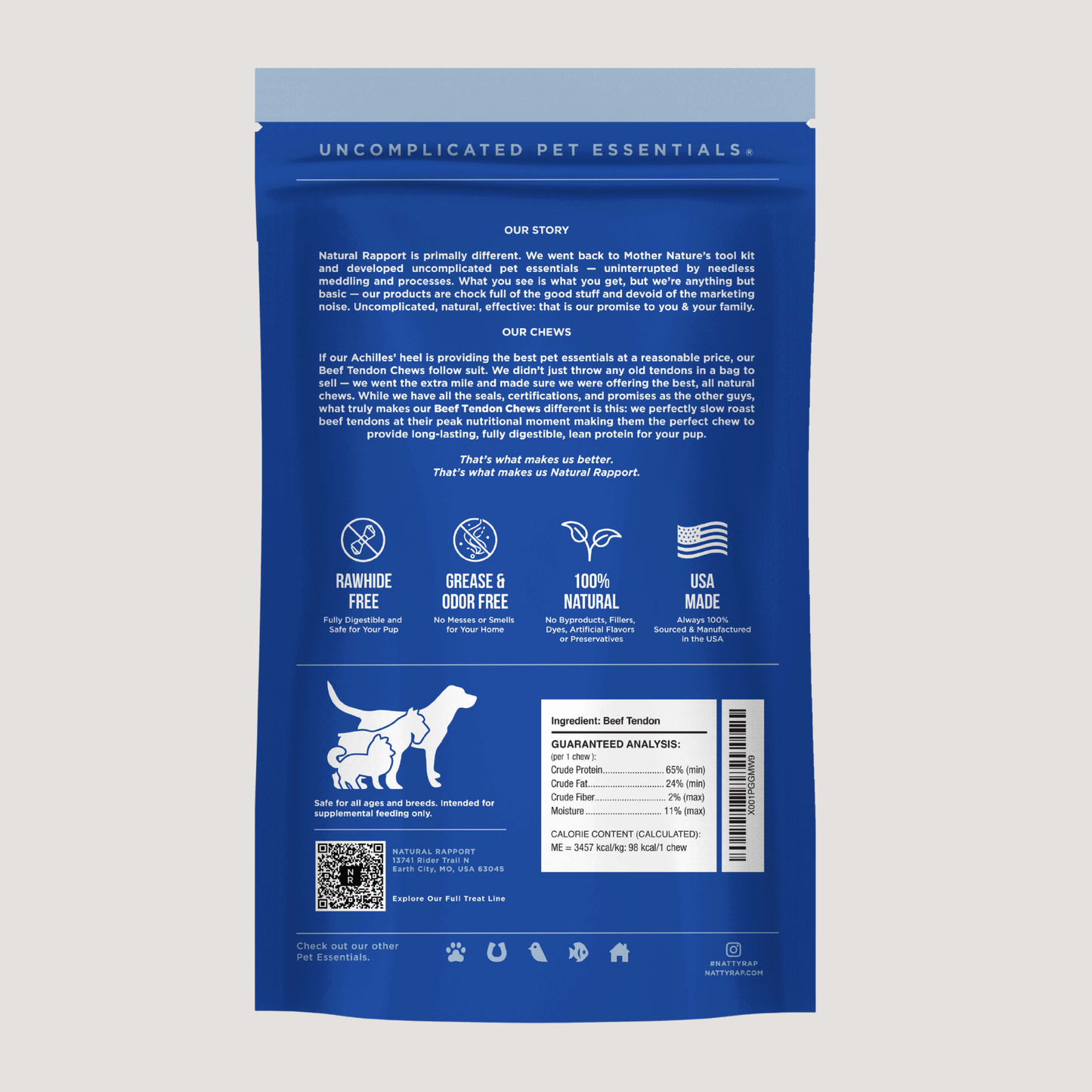 Beef Tendon Chews