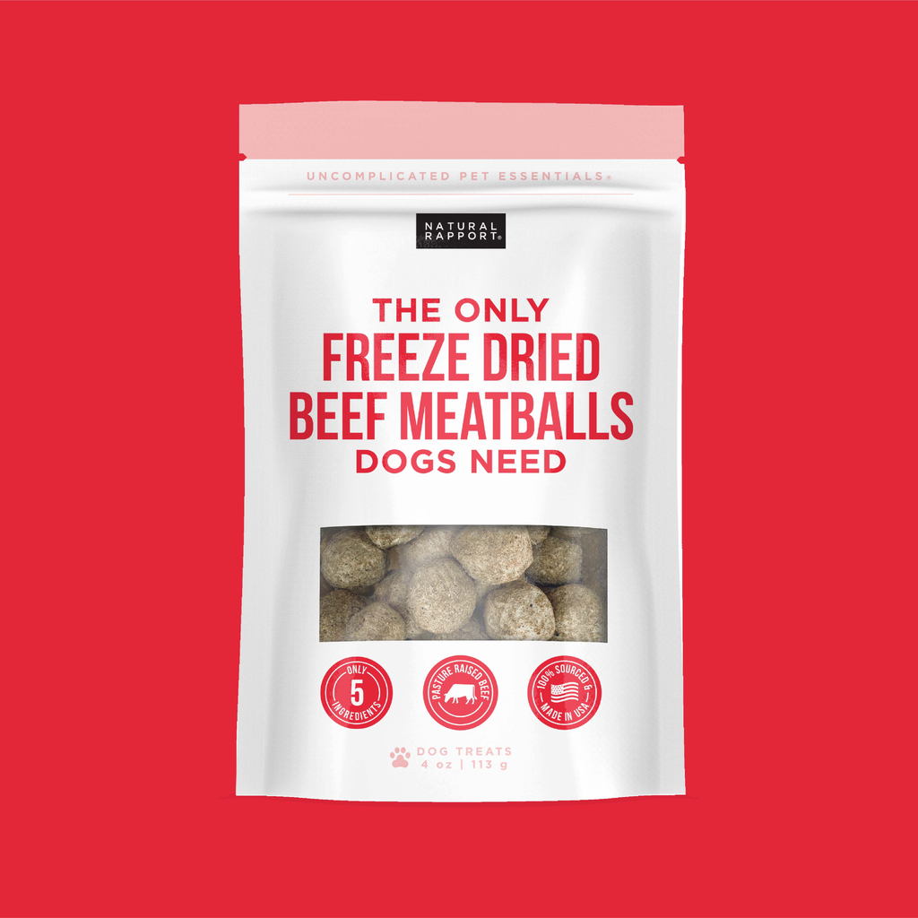 Freeze Dried Beef Meatballs