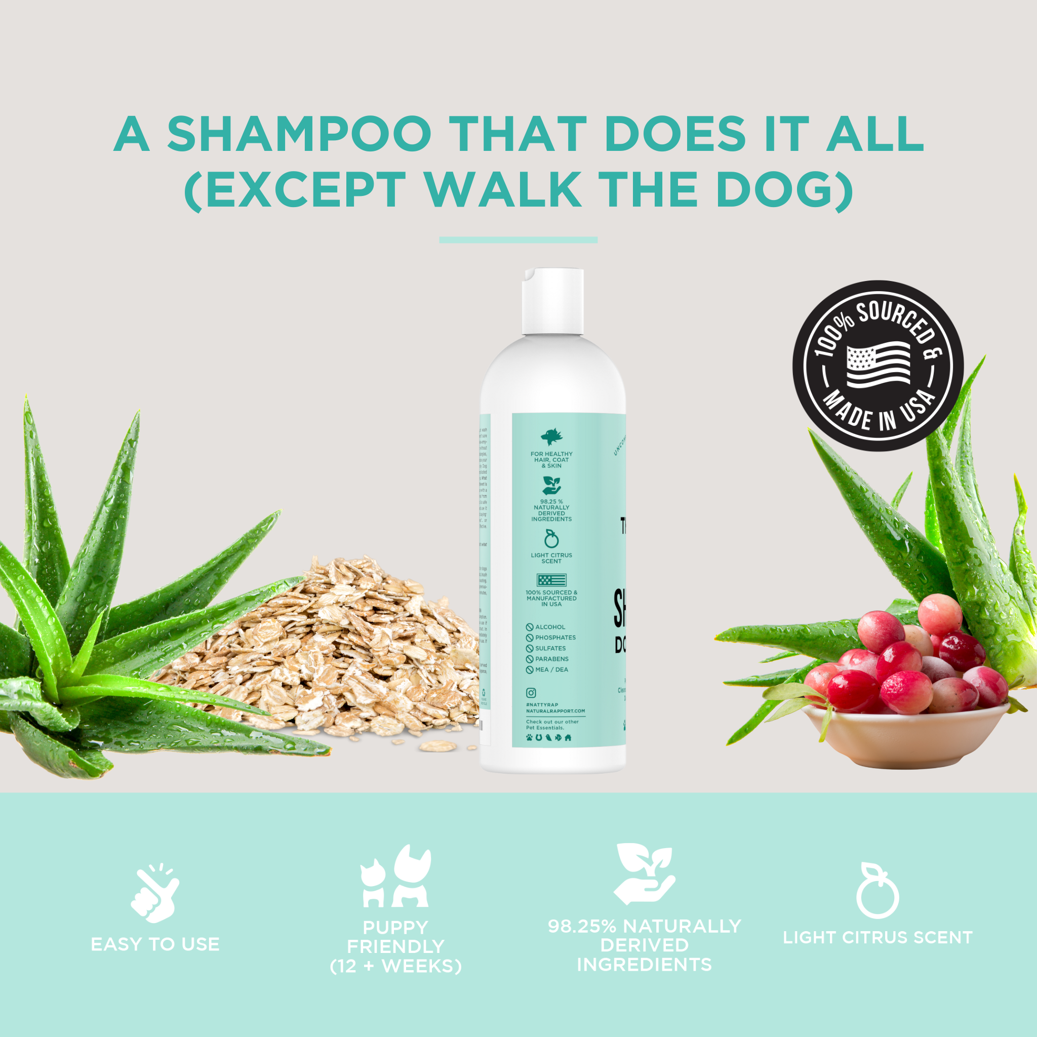 Dog Shampoo - Travel Size