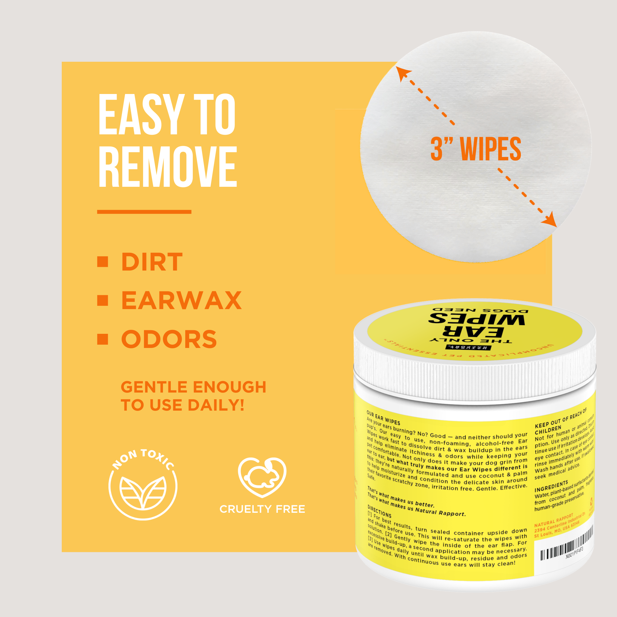 Ear Wipes for Dogs