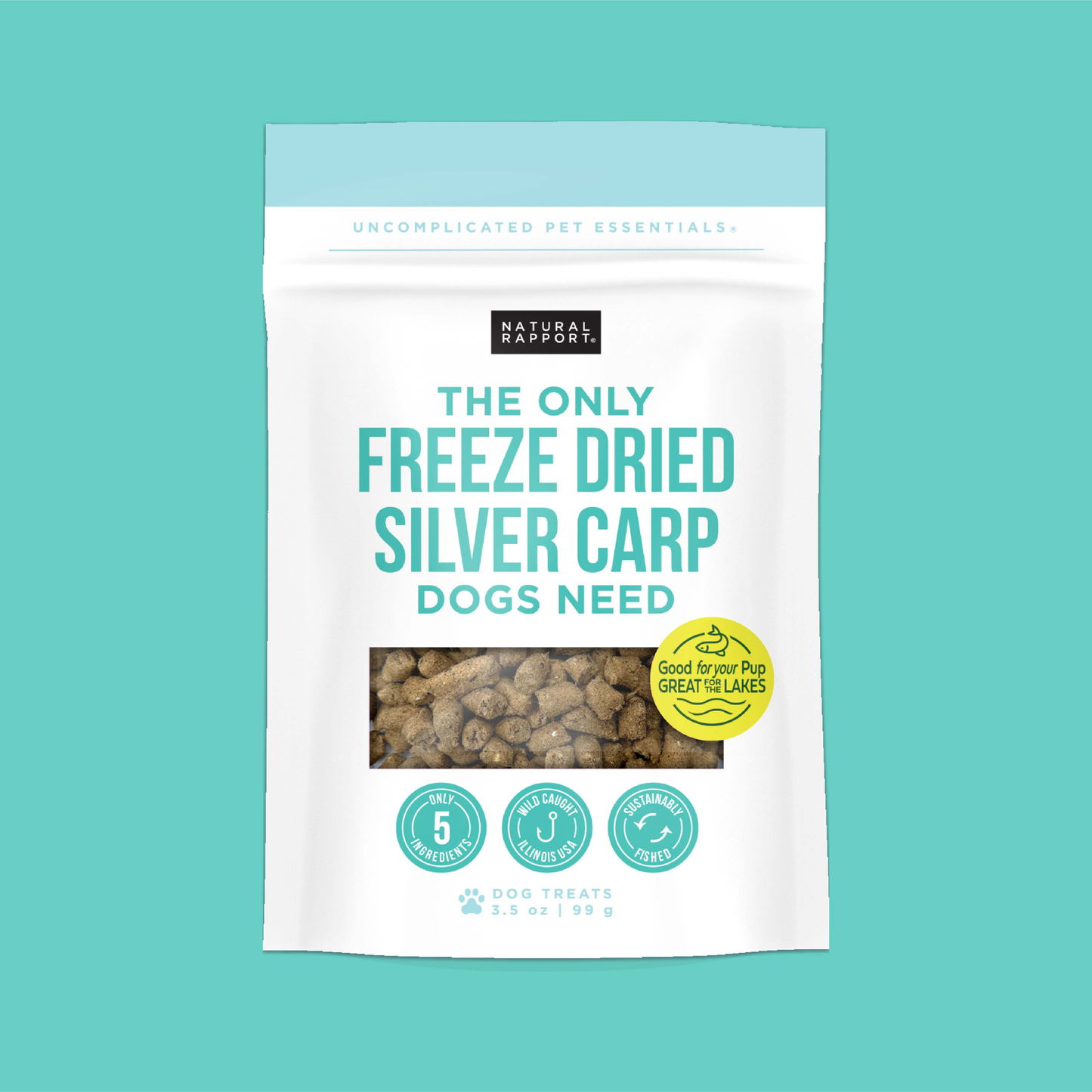 Freeze Dried Silver Carp
