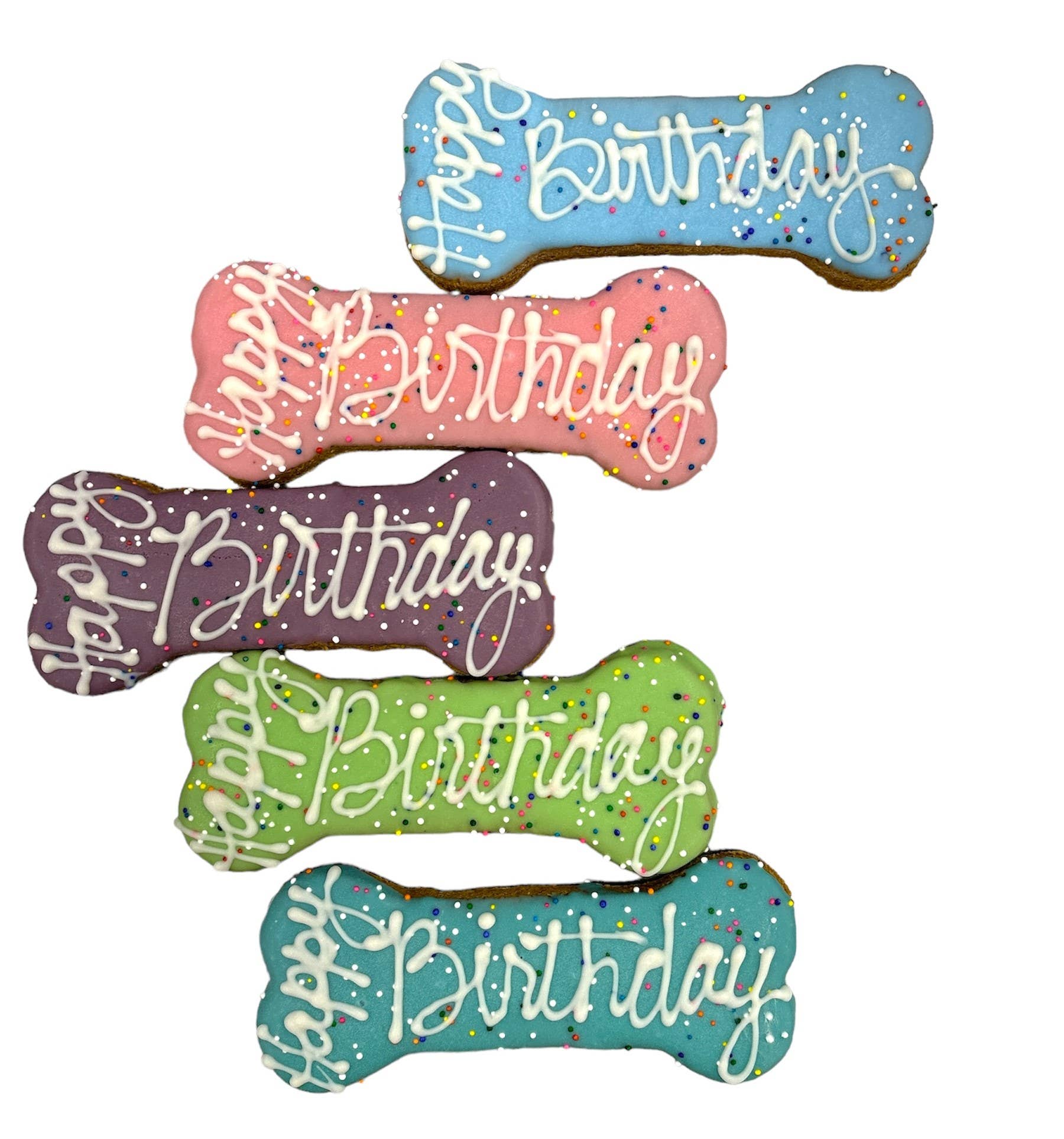 Happy Birthday Bone Dog Treat