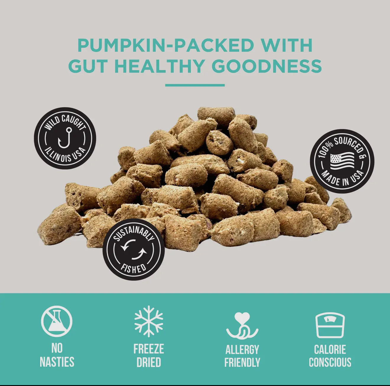 Freeze Dried Silver Carp