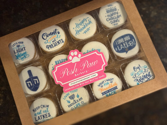 Happy Hanukkah Snackle Box