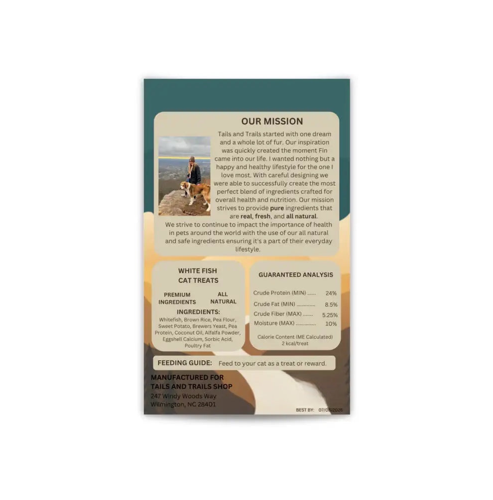 Purr-fect White Fish Cat Treats