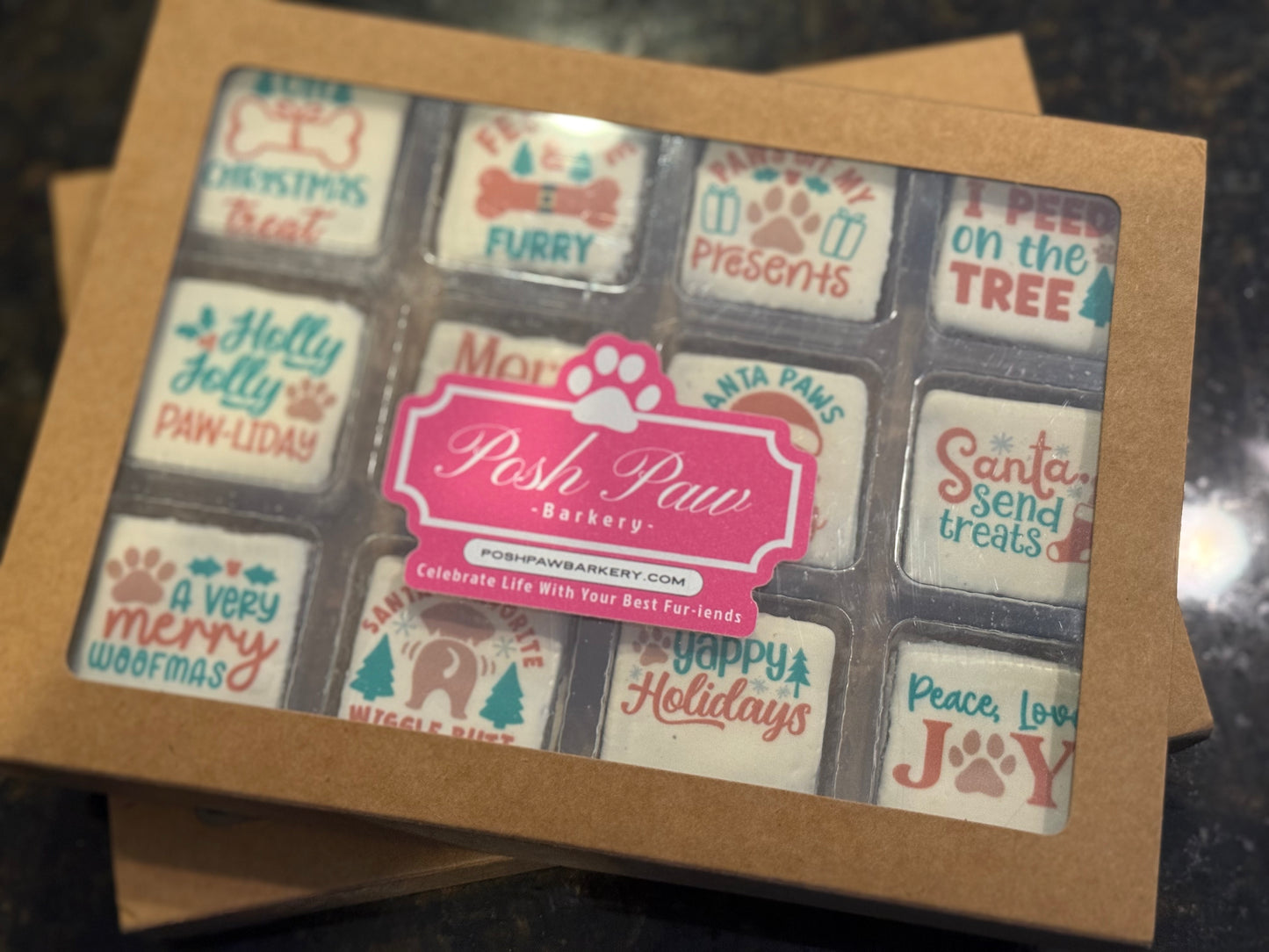 Christmas Advent Snackle Box