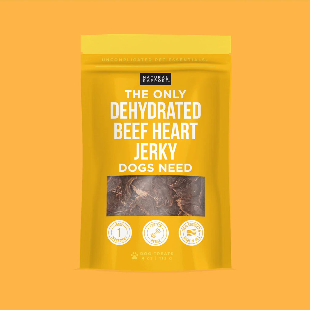 Dehydrated Beef Heart Jerky