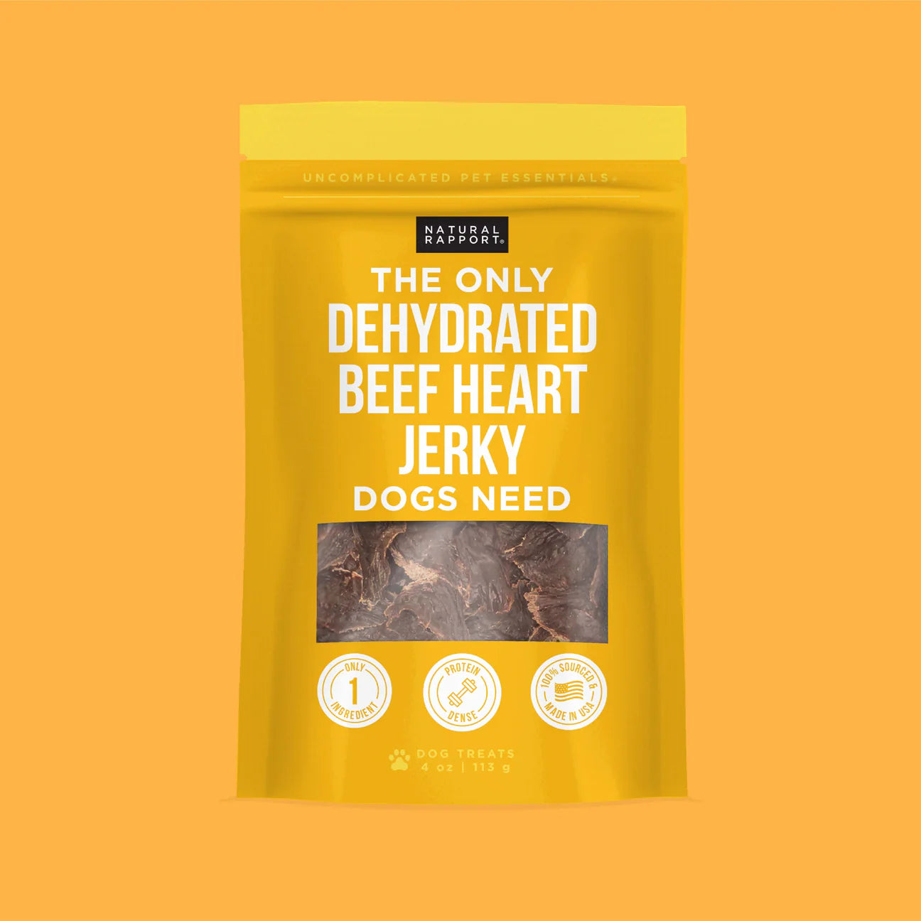 Dehydrated Beef Heart Jerky