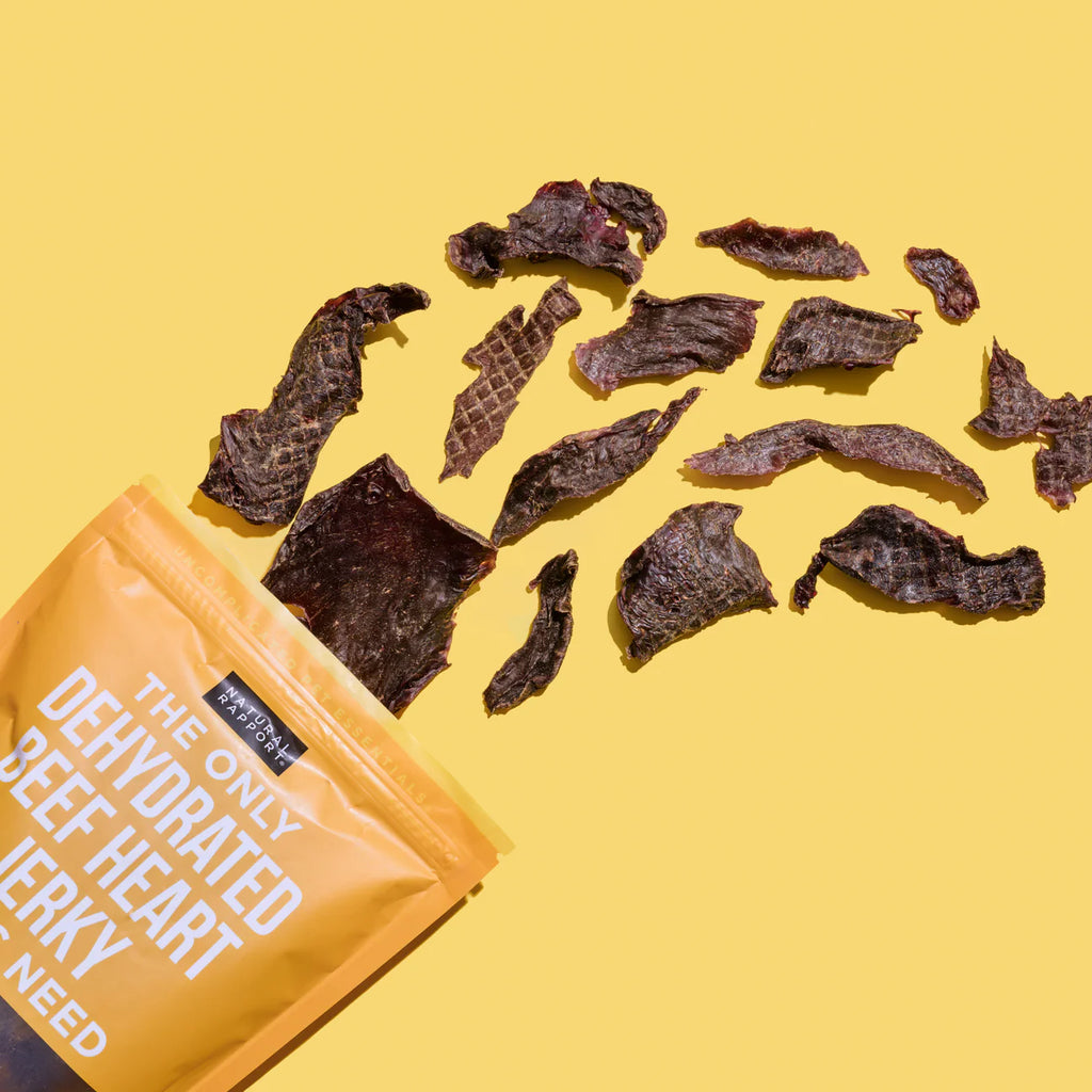 Dehydrated Beef Heart Jerky