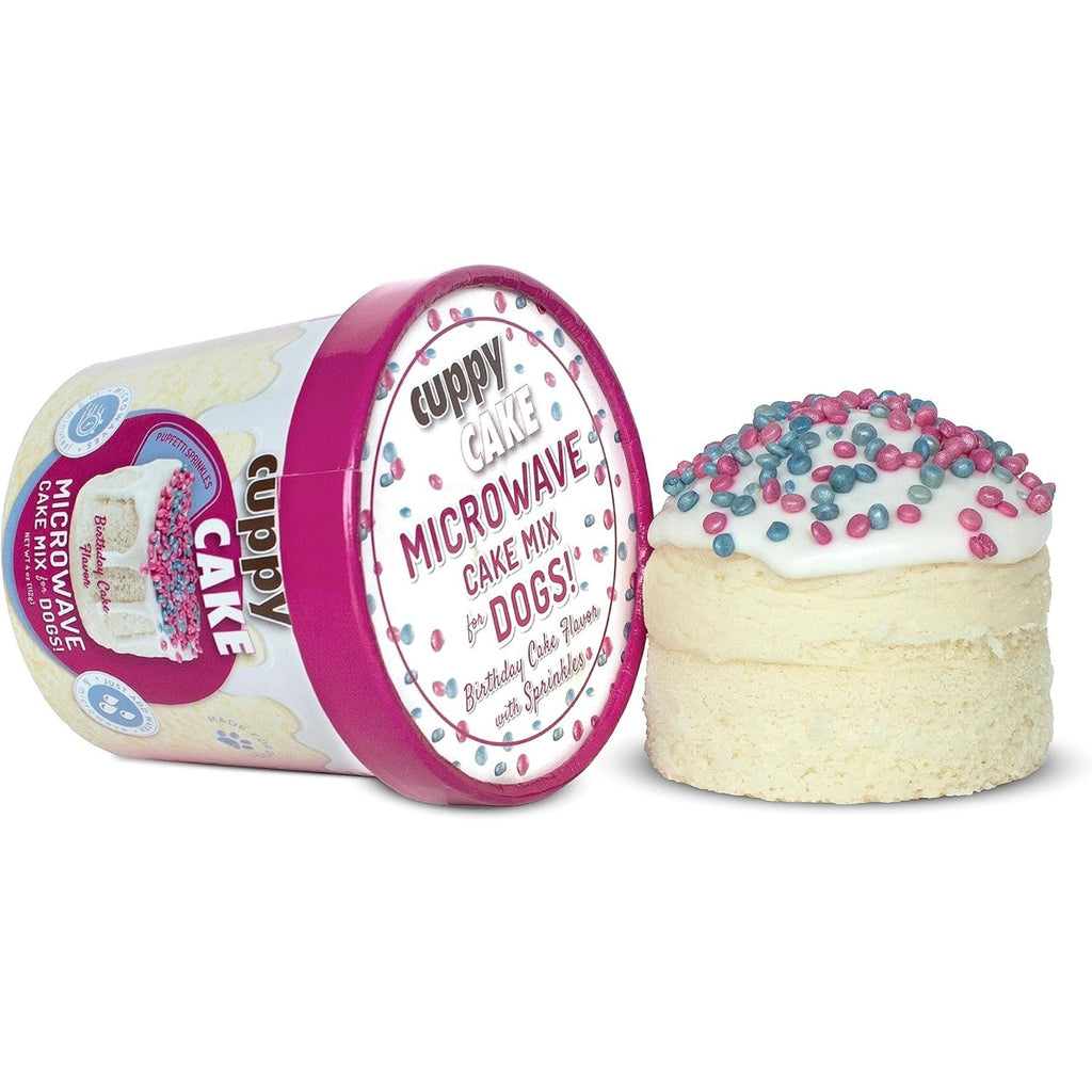 Cuppy Cake - Birthday Cake in A Cup w/Pupfetti Sprinkles