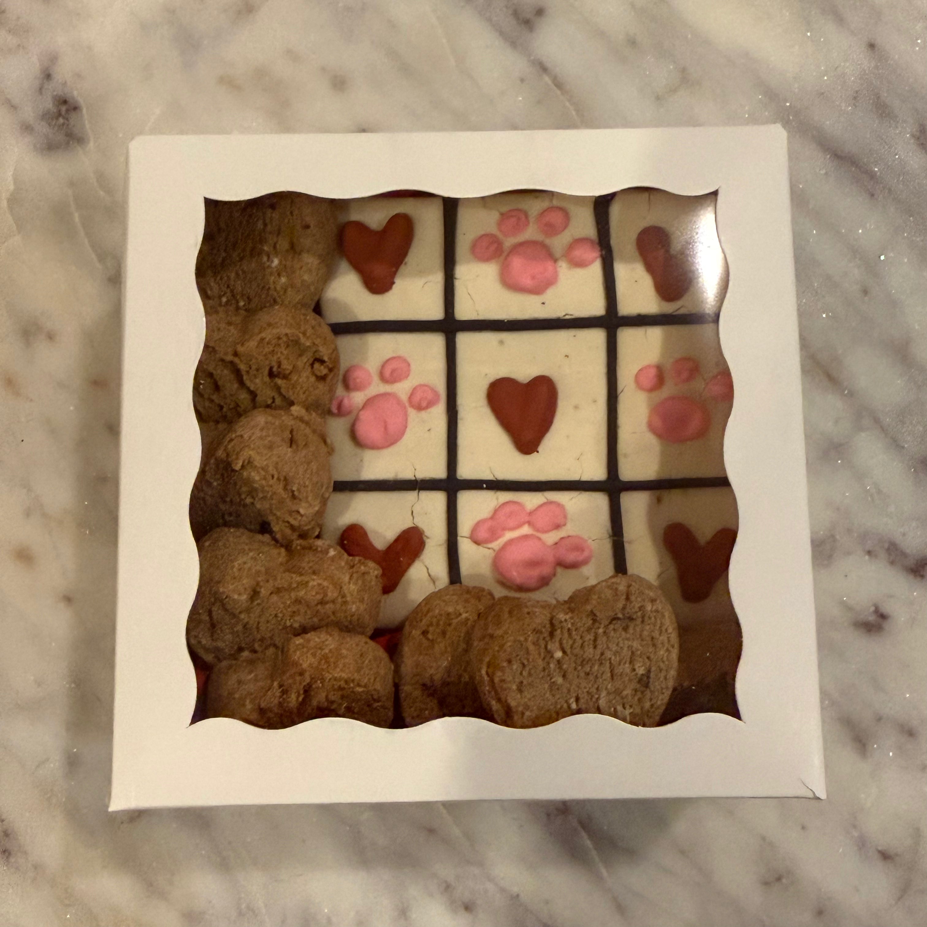 Tic Tac Toe Barkery Box