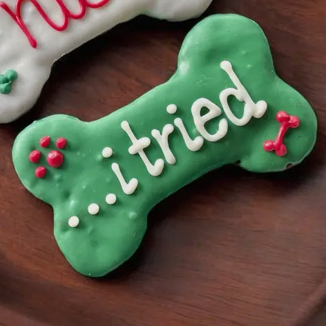 Santa’s List Biscuit