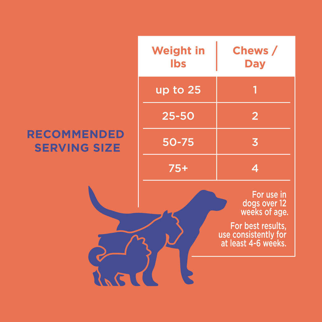 Hemp Hip & Joint Soft Chews for Dogs -12 ct
