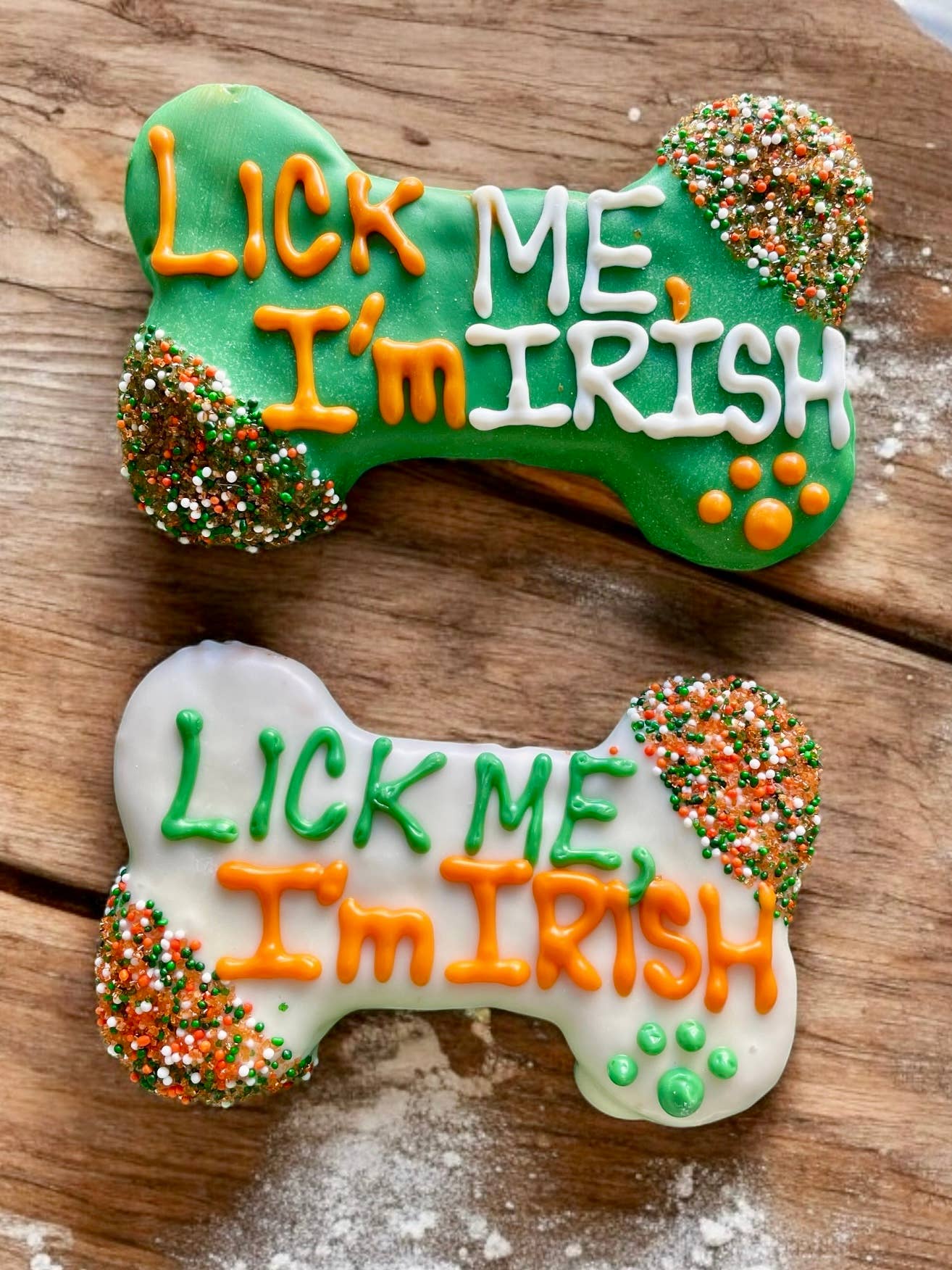 St. Paw-dy's Day Biscuit (Large)