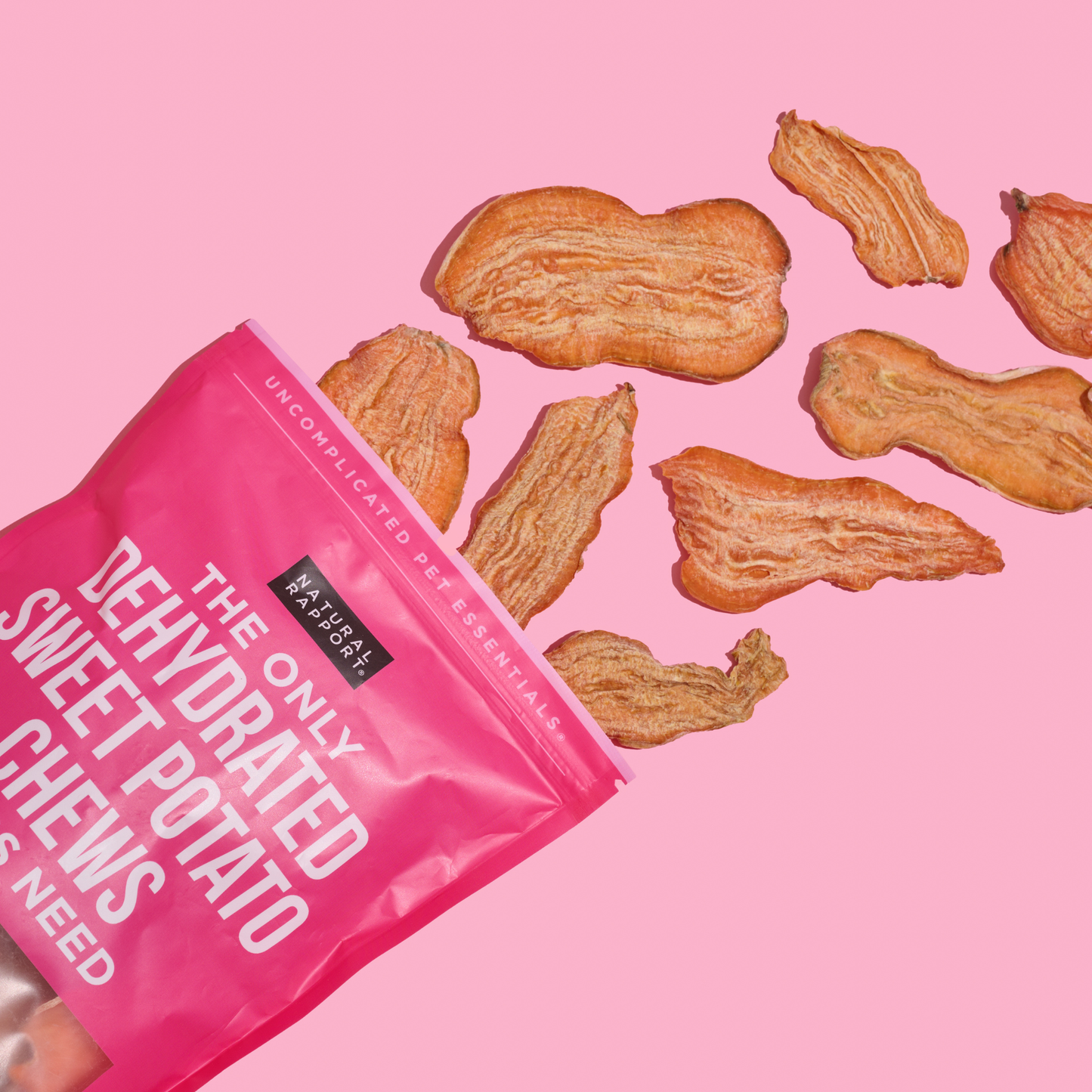Dehydrated Sweet Potato Chews