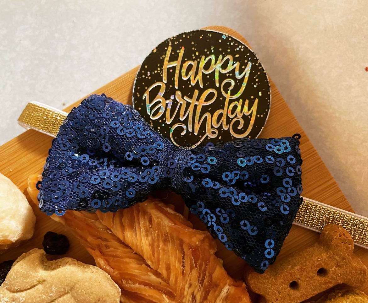 Gold Birthday Barkuterie Board