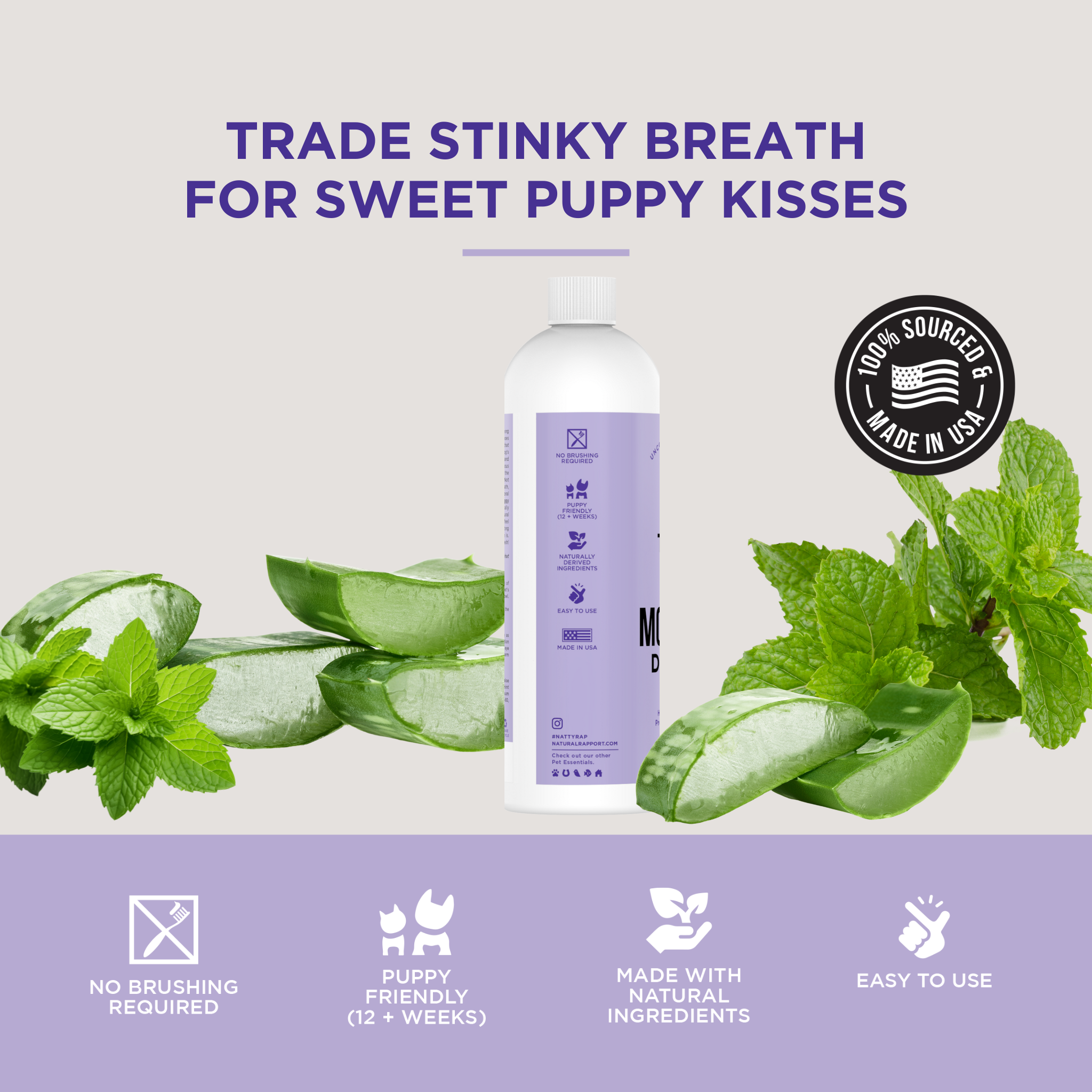 Doggy Mouthwash - 3 ounce