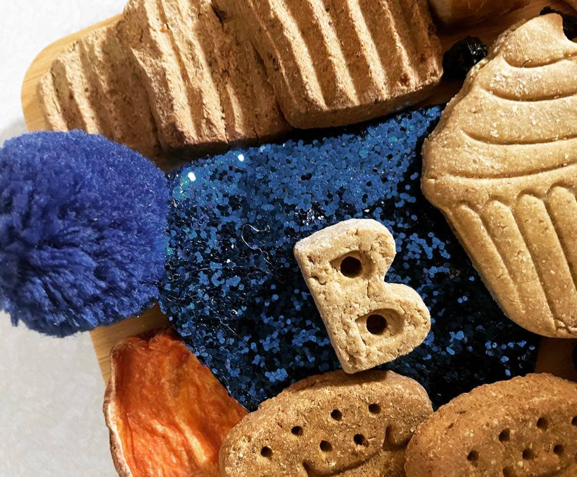 Gold Birthday Barkuterie Board