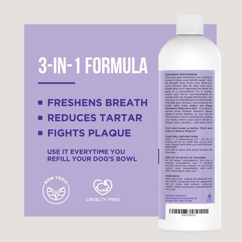 Doggy Mouthwash - 3 ounce