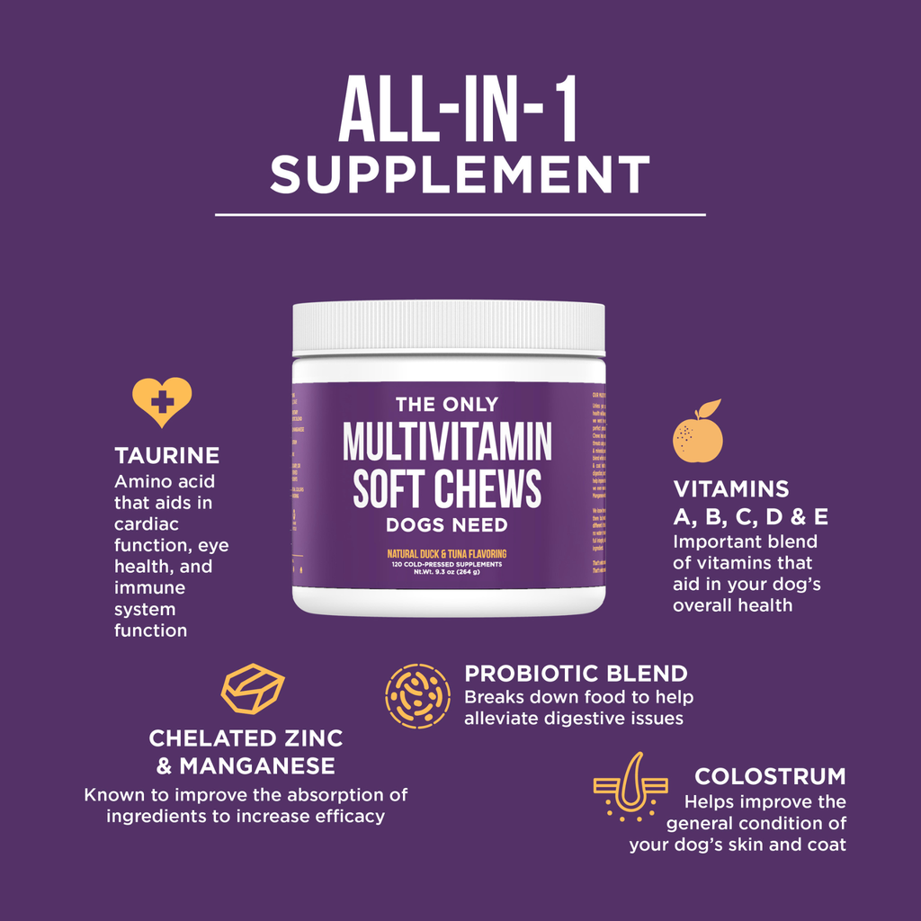 Multivitamin Soft Chews for Dogs 12 ct.